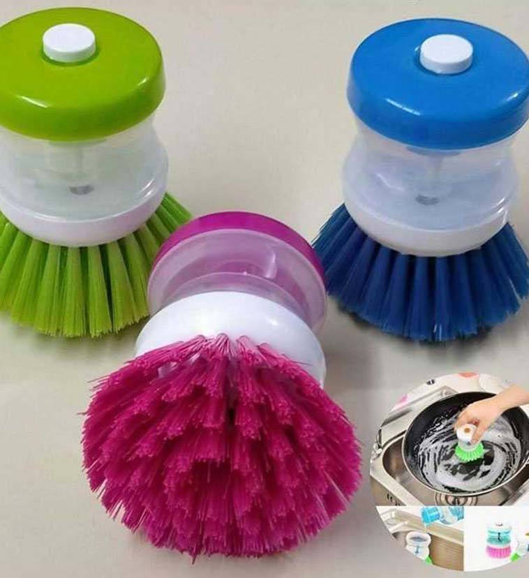 Household Kitchen Washing Liquid Dish Brush